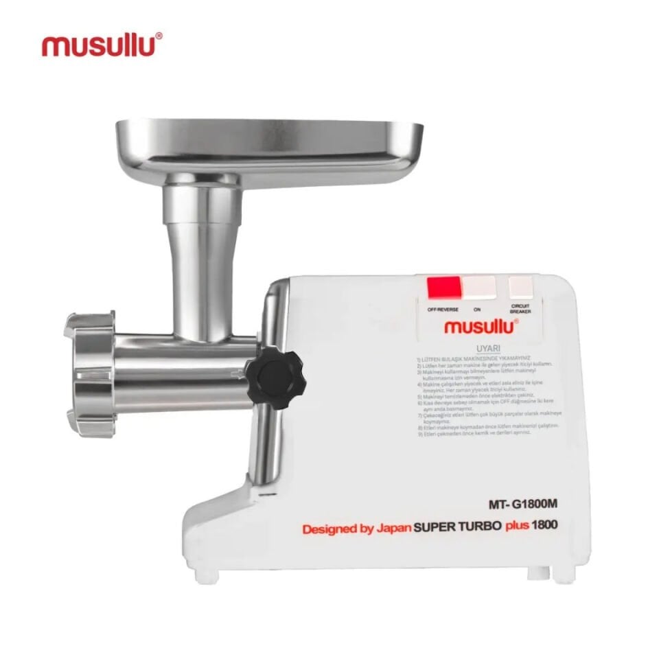 Musullu Et Kıyma Makinesi 1800W MT-G1800M
