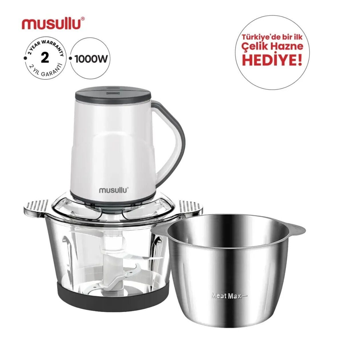 Musullu Rondo Doğrayıcı MSL-1225-2