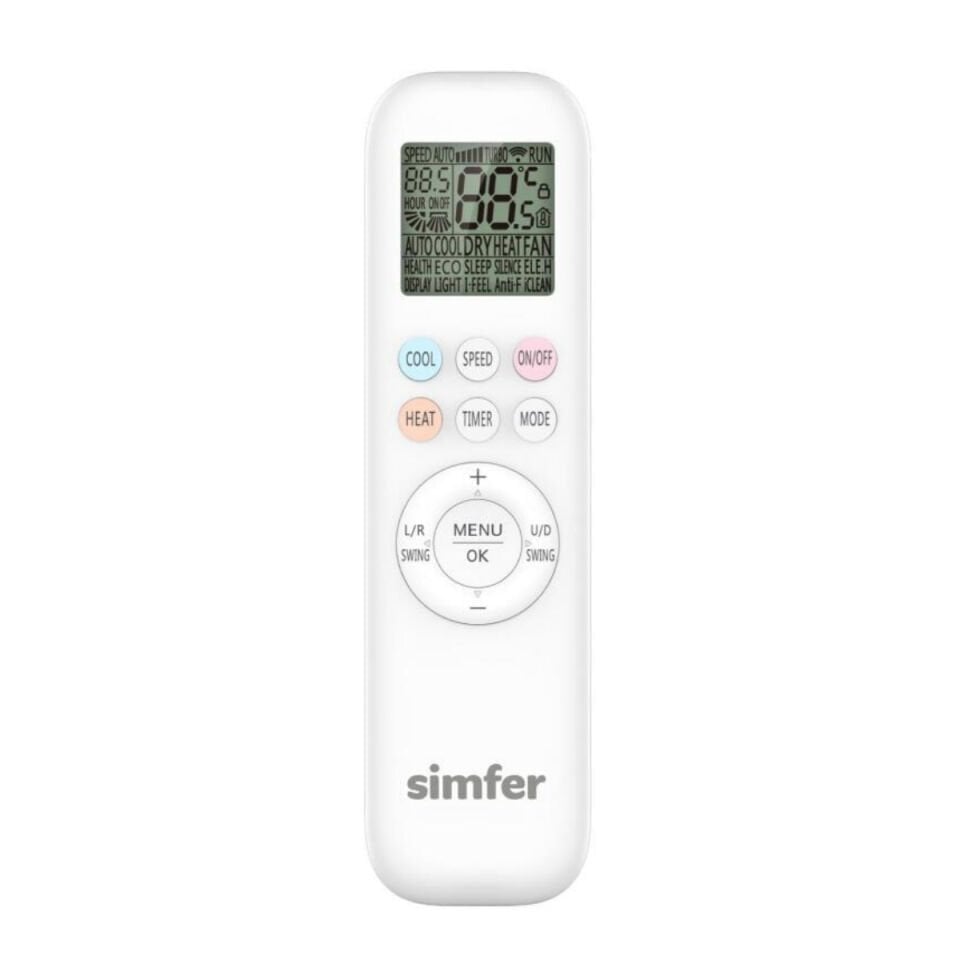 Simfer SV-4101I A++ 12000 BTU Inverter Duvar Tipi Klima