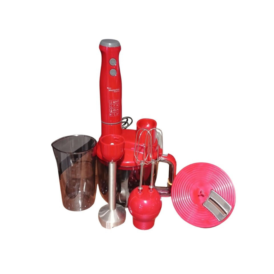 Aura MasterMix Kırmızı 1500 W Blender Seti