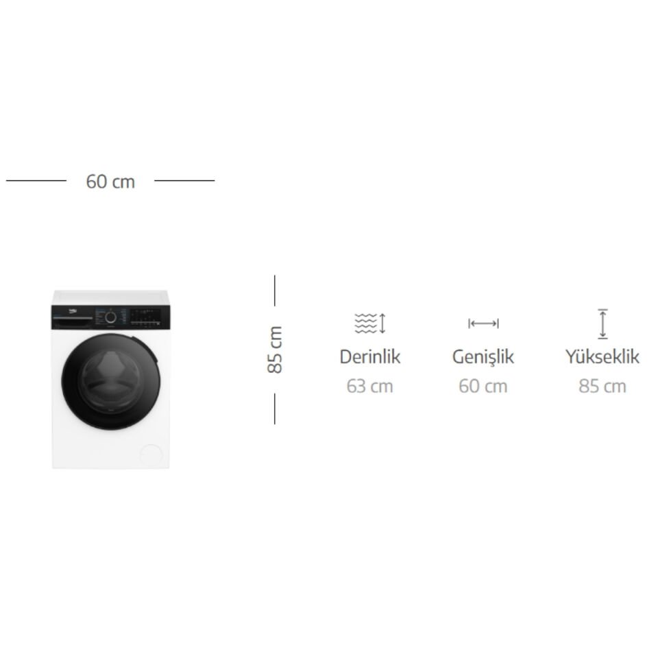 Beko CMX 11140 11 Kg 1400 Devir Çamaşır Makinesi