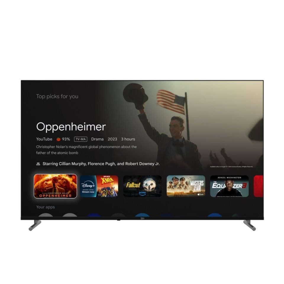 Beko Crystal 7 B 750 C 4K Ultra HD 50'' 126 Ekran Uydu Alıcılı Google Smart LED TV