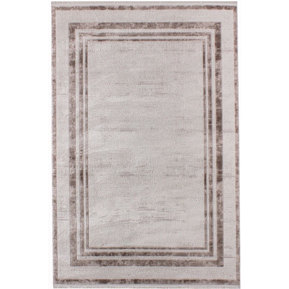 Kreasyon Nar A0230 Bej Uzun Ömürlü Yumuşak Dokulu Halı 200x290