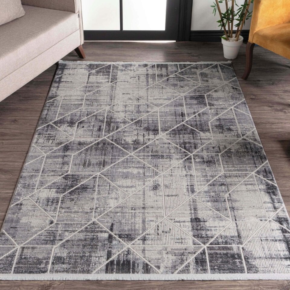 Kreasyon Nar A0192 Bej Uzun Ömürlü Yumuşak Dokulu Halı 200x290