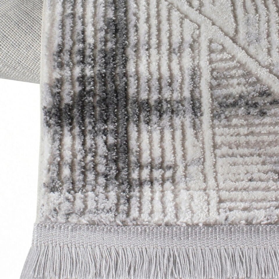 Kreasyon Nar A0192 Bej Uzun Ömürlü Yumuşak Dokulu Halı 200x290