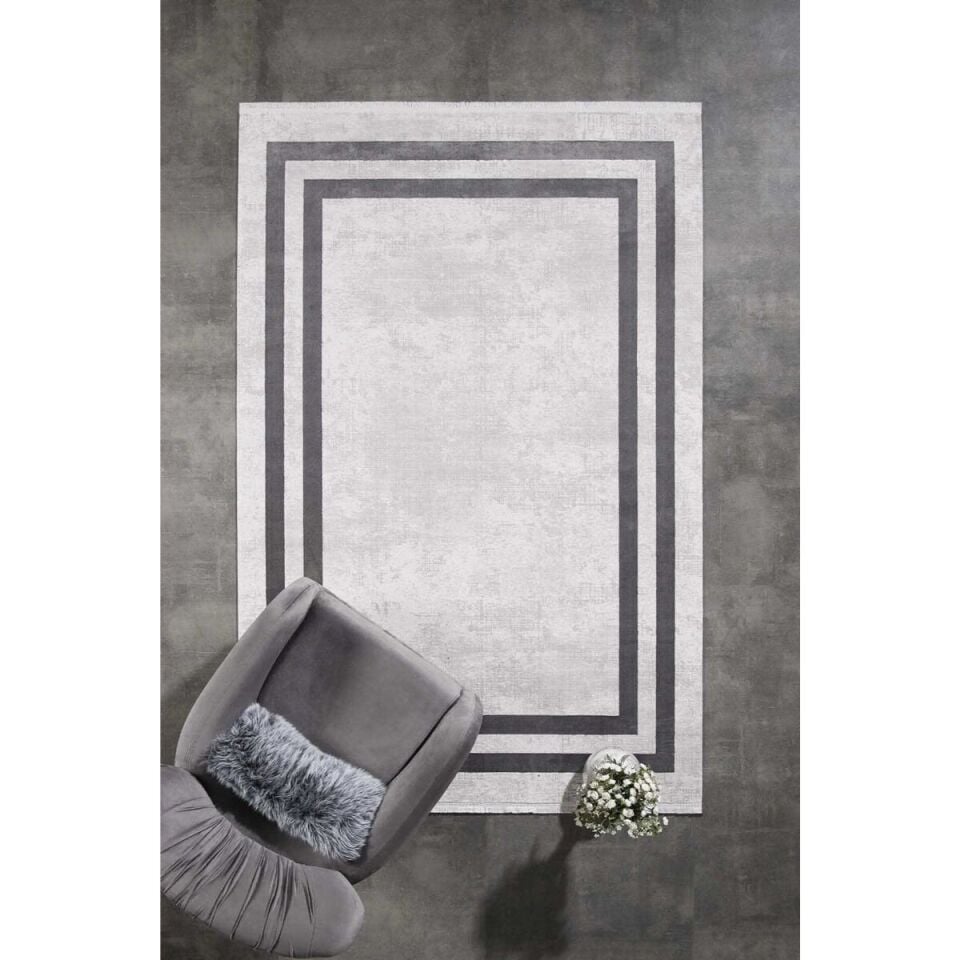 Gümüşsuyu Black & Brown Halı 11297 Gri 200x290