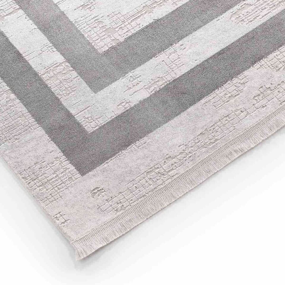 Gümüşsuyu Black & Brown Halı 11297 Gri 200x290