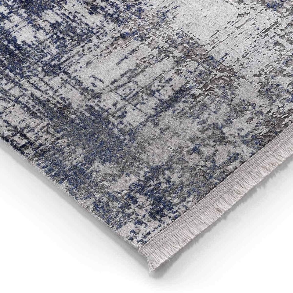 Gümüşsuyu Black & Brown Halı 15457 Mavi 200x290