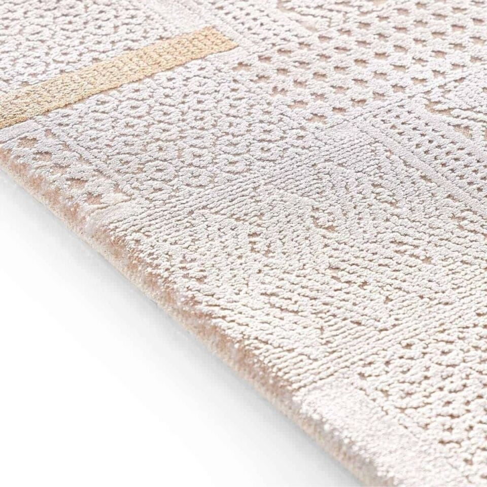 Gümüşsuyu Black & Brown Halı 15470 Sarı 200x290