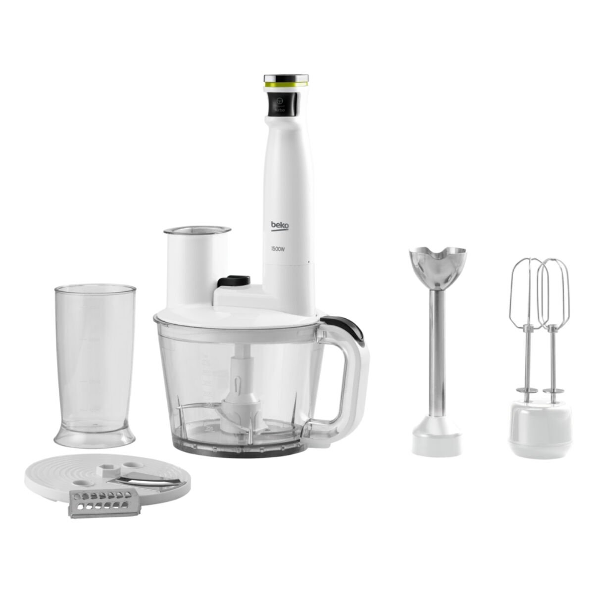 Beko RHB 5050 Floral Beyaz 1500 W Blender Seti