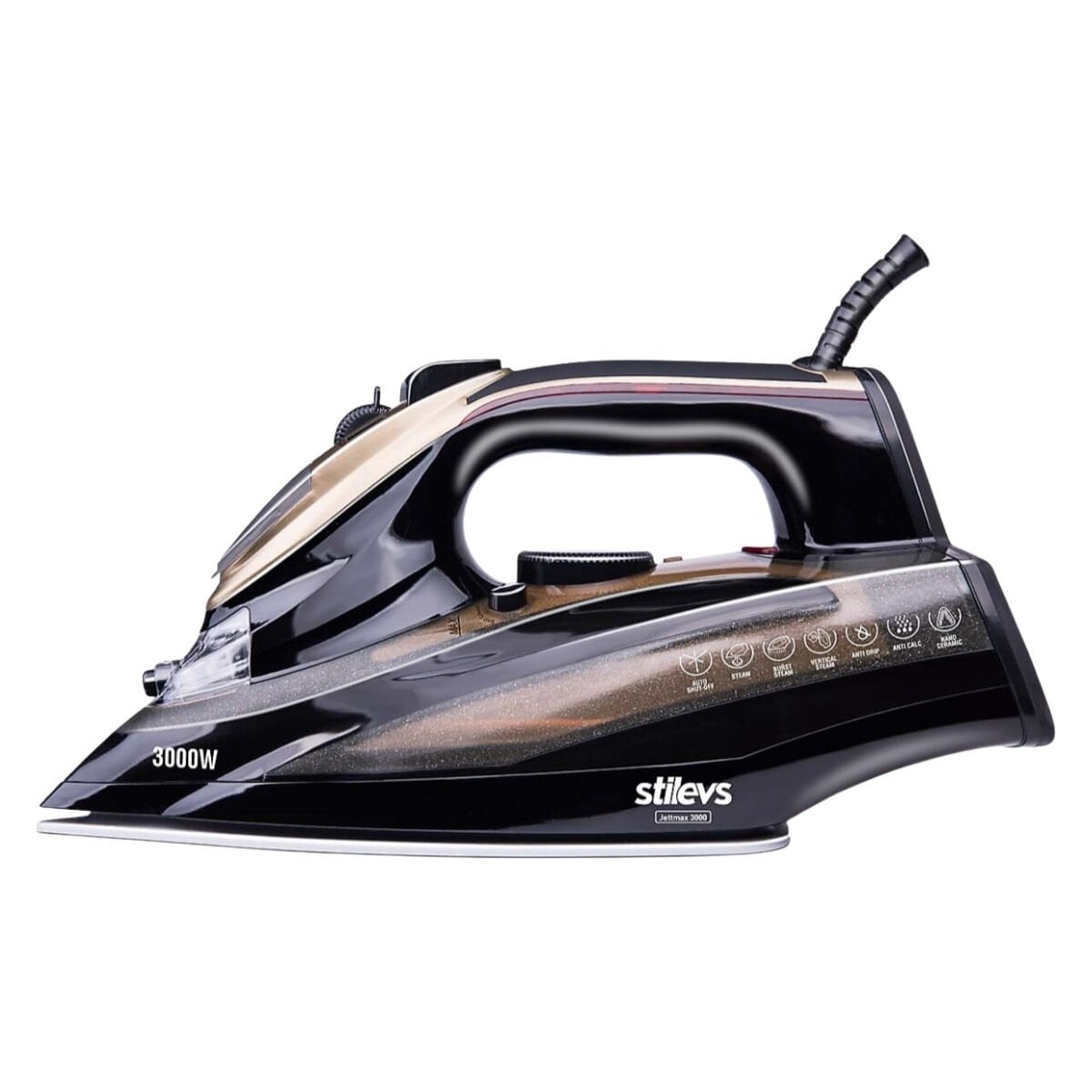Stilevs Jettmax 3000 Nano Seramik 3000 Watt Buharlı Ütü Gold