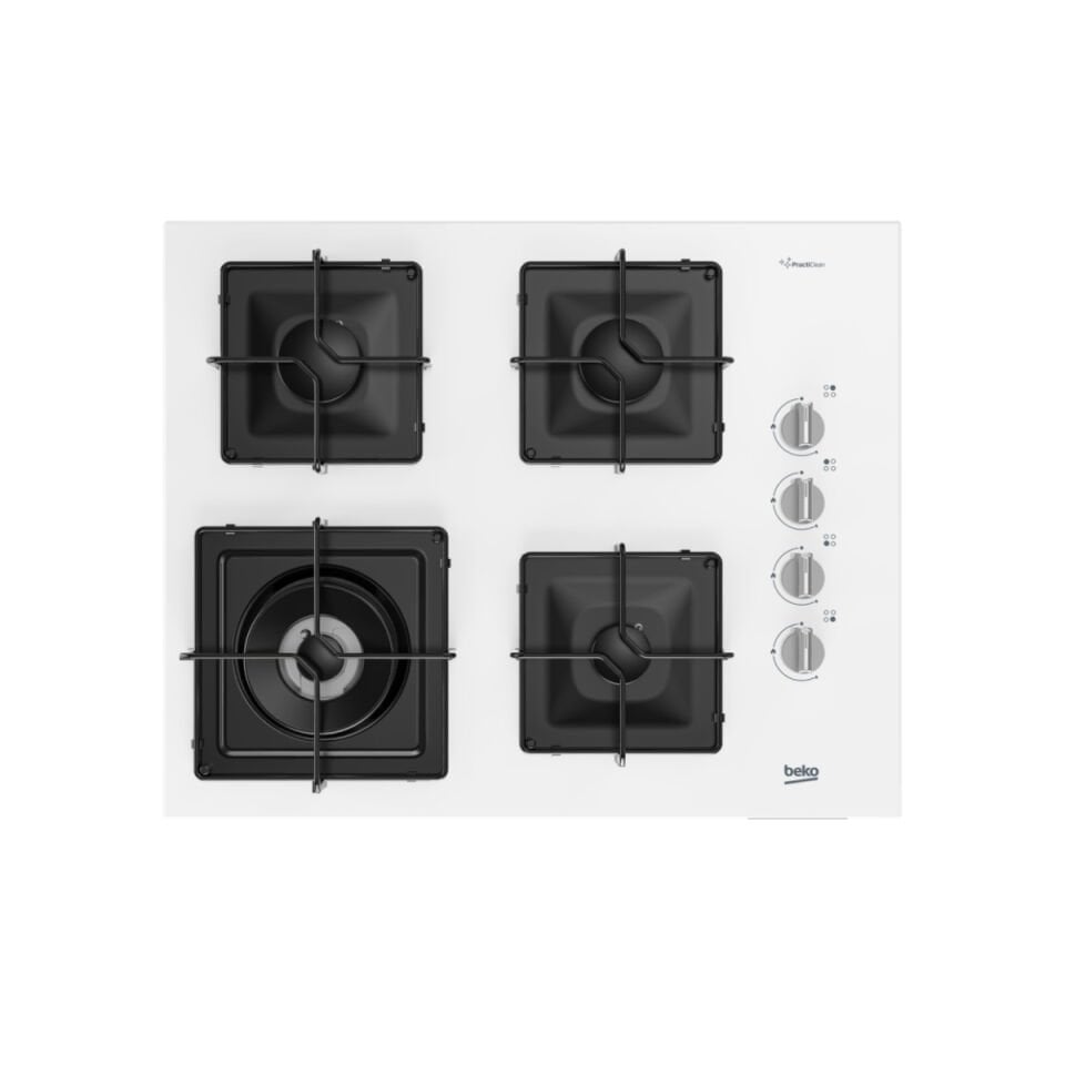 Beko BOCD K 6510 EWB Gazlı Cam Tablalı Ocak