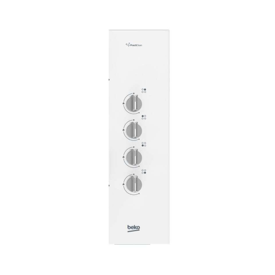 Beko BOCD K 6510 EWB Gazlı Cam Tablalı Ocak