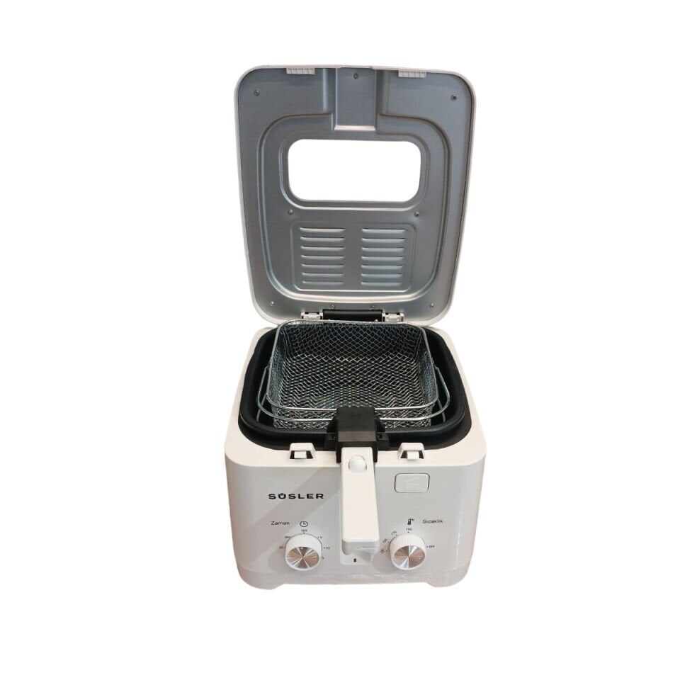Süsler SF-4301 2.5 lt Beyaz Fritöz