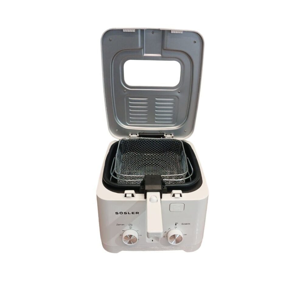 Süsler SF-4301 2.5 lt Beyaz Fritöz